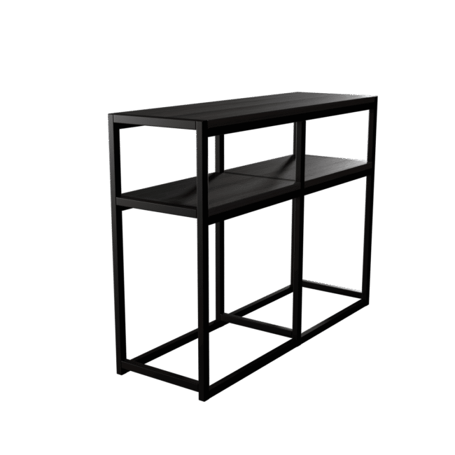 Blocsy Console Table in Brown Color - Image 5