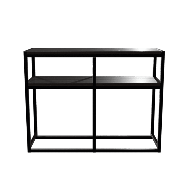Blocsy Console Table in Brown Color - Image 4