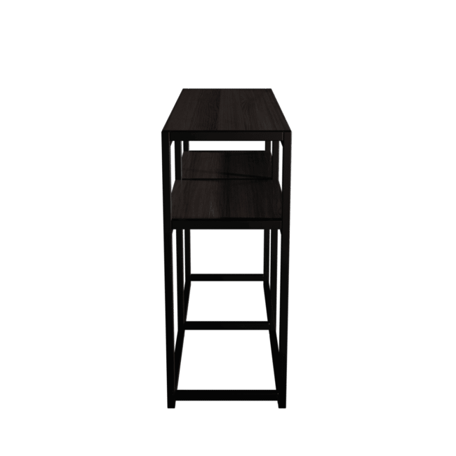 Blocsy Console Table in Brown Color - Image 3