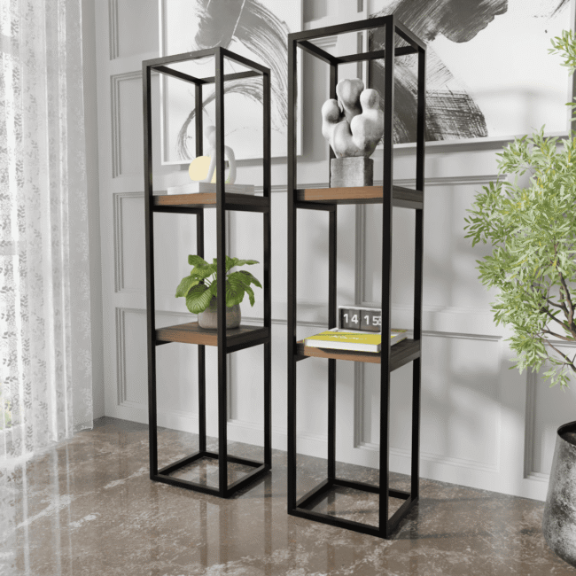 Brikzo Console Table in Beige Color - Image 2