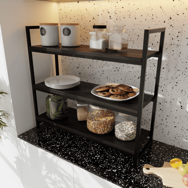 Tucksy Kitchen Stand in Brown Color - Image 2