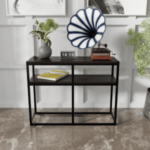 Blocsy Console Table in Brown Color