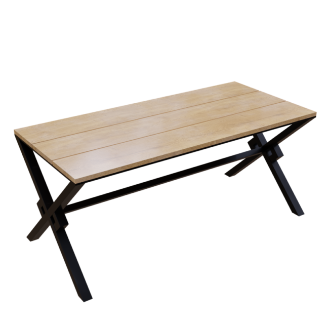 Alden 6 Seater Dining Table - Image 4