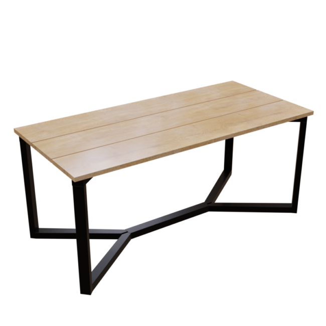 Cosmo 6 Seater Dining Table - Image 4