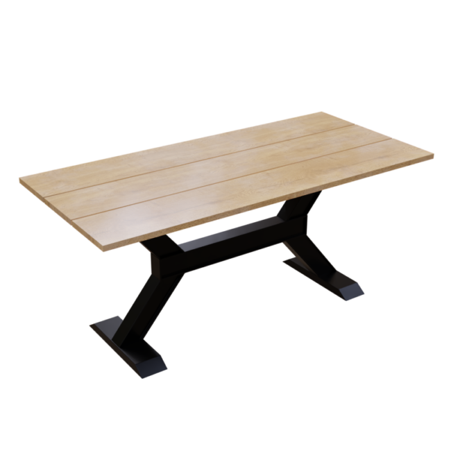 Ambience 4 Seater Dining Table - Image 4