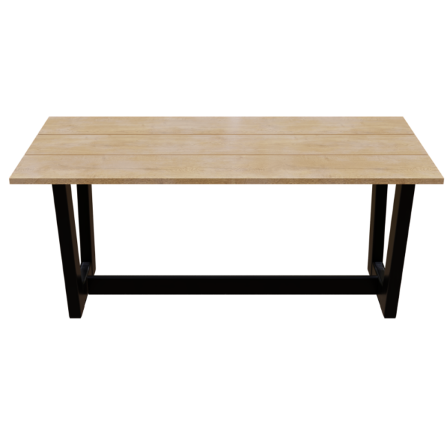 Uppal 4 Seater Dining Table - Image 3