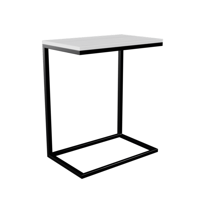 Grainy Working Table in White Color - Image 7