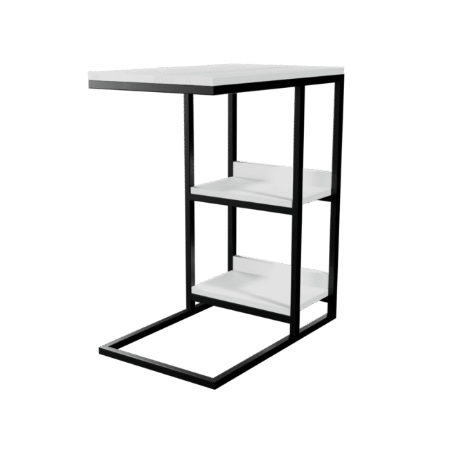 Cobber Working Table in White Color - Image 5