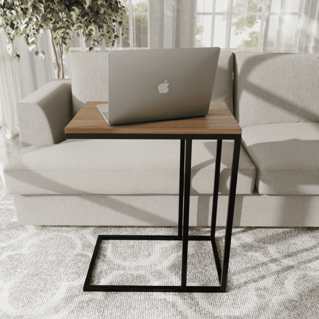 Glamo Working Table in Beige Color