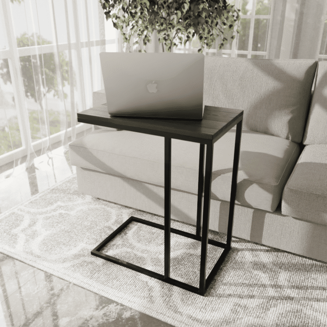 Glamo Working Table in Brown Color - Image 2