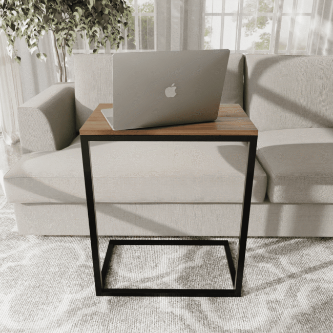 Grainy Working Table in Beige Color
