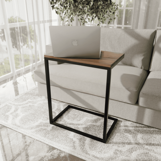 Grainy Working Table in Beige Color - Image 2