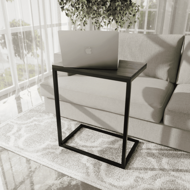 Grainy Working Table in Brown Color - Image 2