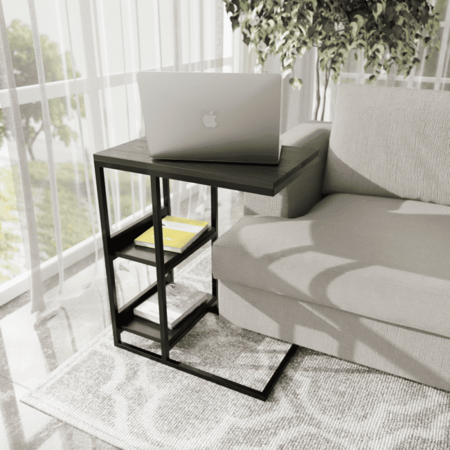 Cobber Working Table in Brown Color - Image 2